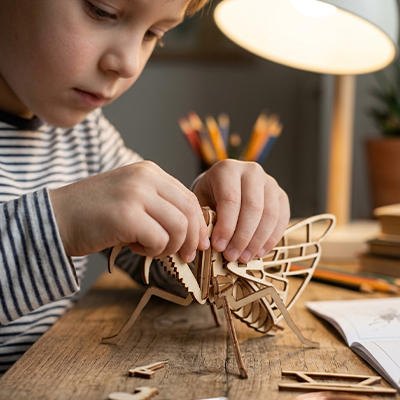 Puzzle 3d pour enfant thématique des insectes